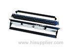 19" 24 Port Port Cat6 Patch Panel, Rack Mounted RJ45 copper Patch Panels