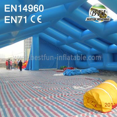 Giant Inflatable Exhibition Constructure Tube Tent