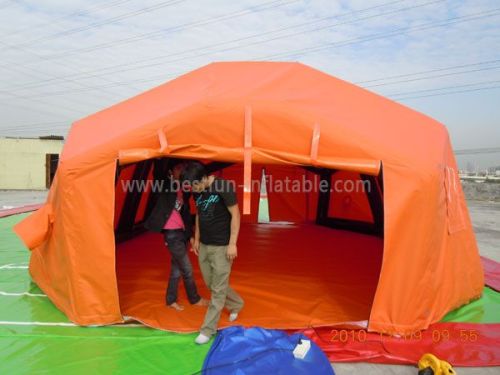 Orange Camping Inflatable Air Tent