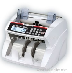 Front loading bill counter