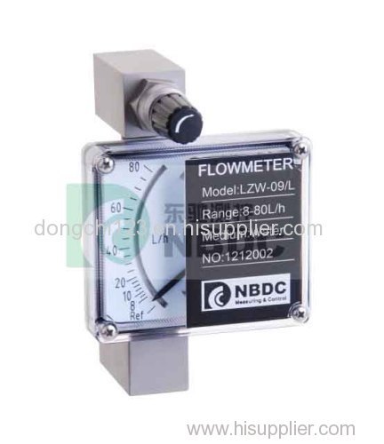 The small flow of metal tube rotameter