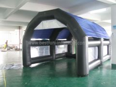 Black Inflatable Arch Tube Tent