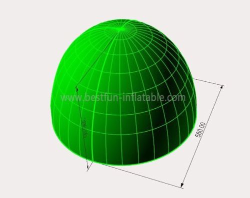 Green Inflatable Marquee Dome