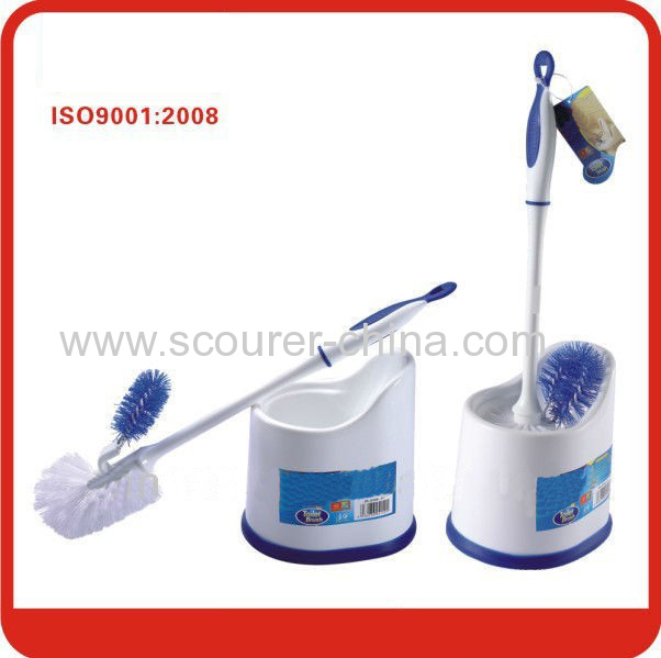 New popular toilet brush with holder Paper tag with color label Package