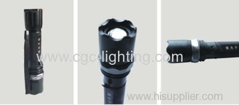 Aluminum CREE Rachargeable Flashlight