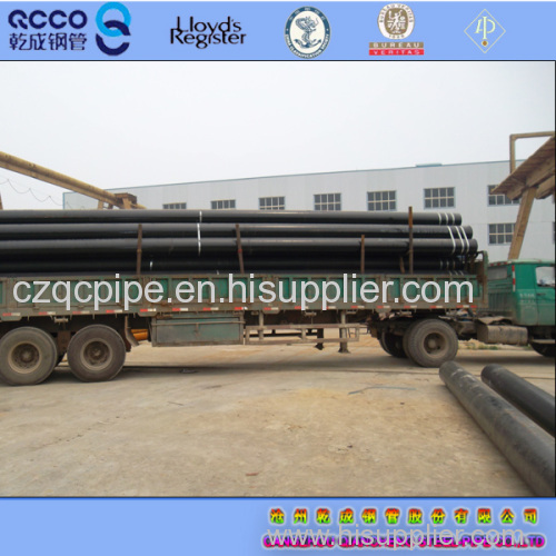 QCCO supply galvanized carbon seamless pipes ASTM A53 Gr.B 