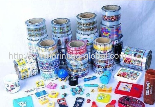 Hot stamping plastic bottle cap