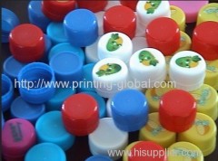 Hot stamping plastic bottle cap