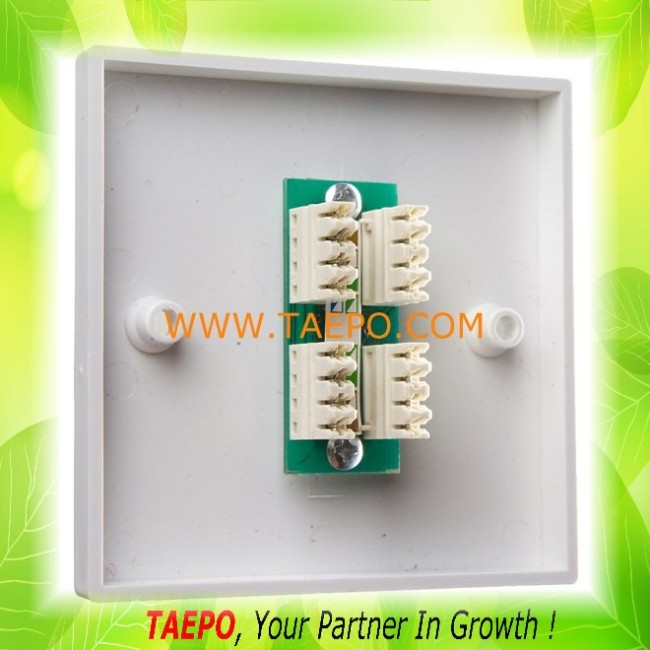 86 x 86mm CAT5E UTP Connection plate