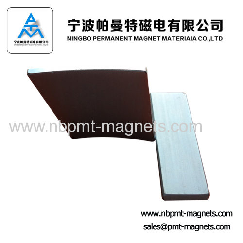 magnetic tile for high performance motor