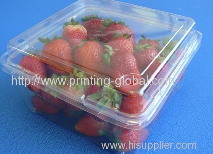 Heat transfer printing PET fruit packing box