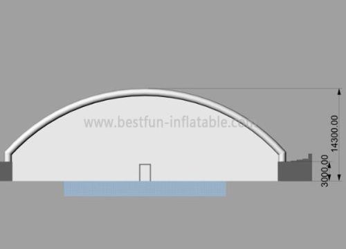 Custom Size Inflatable Construction Marquee Tent