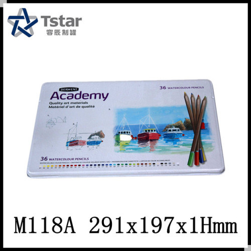 Metal Packaging Pen and Pencil Tin Box