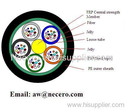 60core stranded optical fiber cable