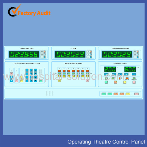hospital operation room control panel system