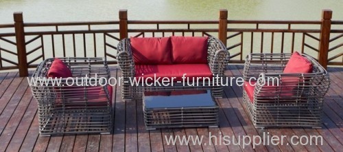 Patio wicker sofa new furniture design