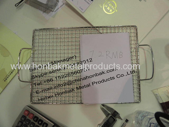 (Four legs Grills)Barbecue Grill Netting /BBQ Wire Mesh