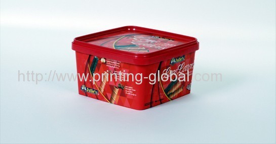 Hot stamping film for cracker box