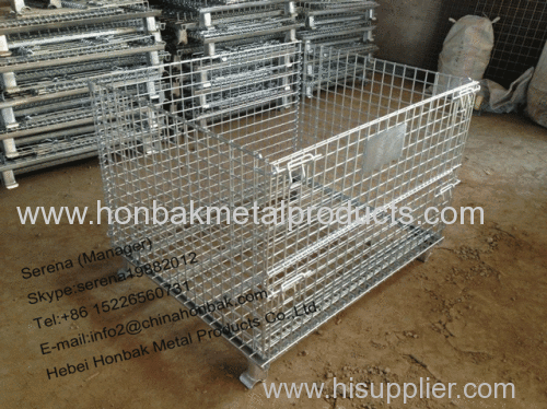 Foldable Wire Mesh bin