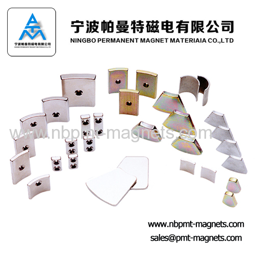 industrial permanent magnetic tile for high performance motor