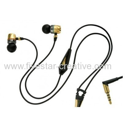 Monster Turbine Pro Gold In-Ear Stereo Headphone With ControlTalk