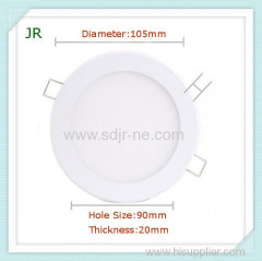 105mm 4w led round panel light AC85-265Vac