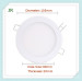 4w led round panel light