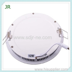 12w LED Aluminum Round Flat panel light