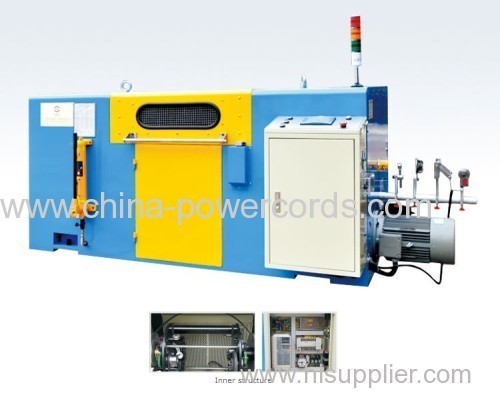 High speed wireline-intertwist machine