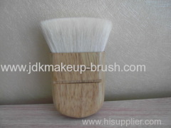 Eco-friendly Natural wooden handle Compact Blush Brush