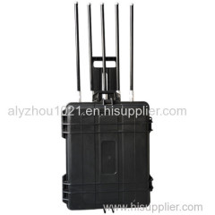 480W high power portable Manpack Jammer Backpack Jammer Luggage Jammer VIP jammer blocker isolator shield