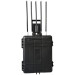 480W high power portable Manpack Jammer Backpack Jammer Luggage Jammer VIP jammer blocker isolator shield