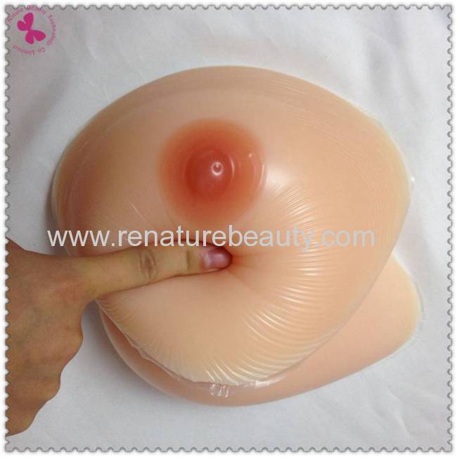 Hot sale silicone artificial breasts for Silicone lumpectomy breast forms