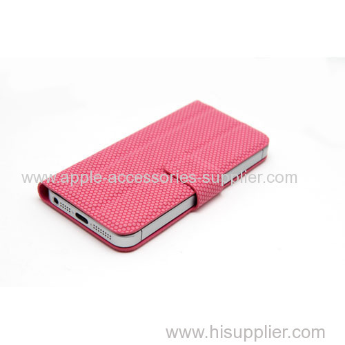 iPhone 5 Super slim flip case iPhone 5 stand case , iPhone 5 leather case