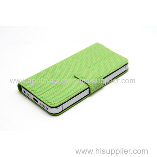 iPhone 5 Super slim flip case iPhone 5 stand case , iPhone 5 leather case