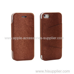 iPhone 5 Super slim flip case iPhone 5 stand case , iPhone 5 leather case