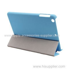 iPad mini stand case 3 way folding case for iPad mini Slim leather case for iPad mini