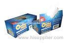 Blue PDQ Pop Cardboard Display Box For Biscuits Promotion