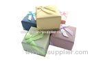 Disposable Cardboard Gift Boxes With Ribbon