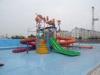 Spray Up Water Park Equipment , Malaysia Style Water World Transparent Fiberglass