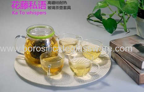 Pure Hand Made Glass Teaware Sets