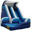 Large Amusement Park Toys , Kids And Adults Inflatable Commercial Water Slides For Riders