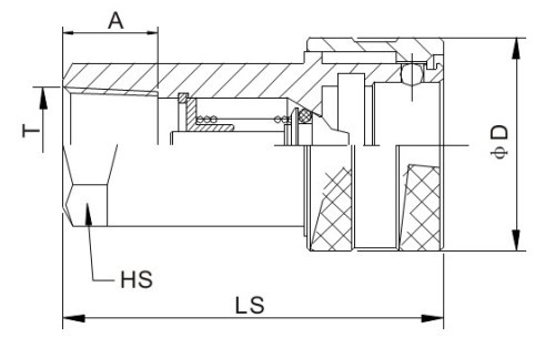 KZE Close Type Hydraulic Quick Coupling
