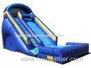Amusement Park Giant Inflatable Adults / Kids Water Slides , UV / Aging Resistance