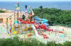 Diversification Aqua House / Aqua Playground Body Slide With Pump For Children