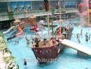 Custom Fiberglass Water Park Equipments, Gaint Aqua Playground Equipment