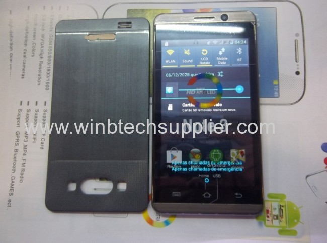 5inch NOTE 3 sc6820 single core gsm 850 900 1800 1900mhz unlocked phone