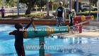 Steel Water Gun Aqua Playground Water Play Equipment For Adult / Children