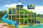 Children Jungle Water Slide Outdoor Water Playground Equipment With Spiral Slide