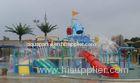 Hill Slide Frp Water Playground Equipment For Children Amusement Park